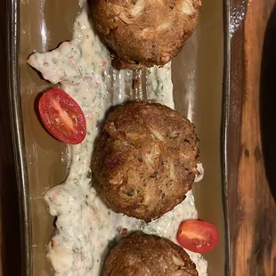 Crab cake was too salty