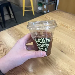 Blood Orange Espresso Tonic