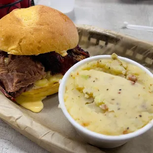 Mac attack sandwich i think