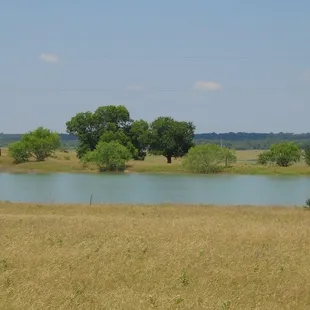 One of the fishing holes.