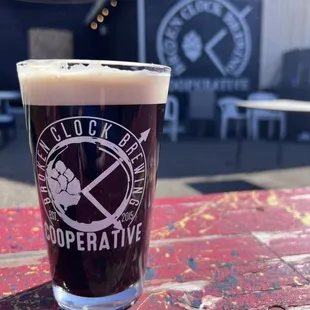 a pint of beer