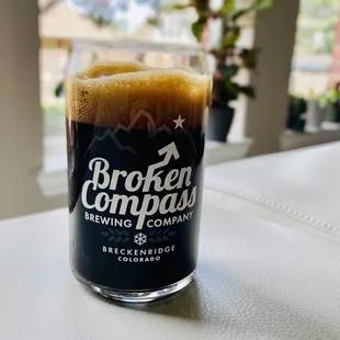 Enjoying a beautiful Broken Compass brew n Texas.