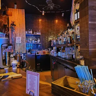 Shot of the bar