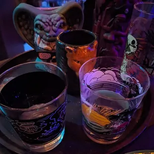 Selection of tiki cups for sale