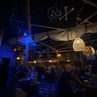 Inside the restaurant