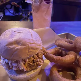 Hot Chicken Sandwich