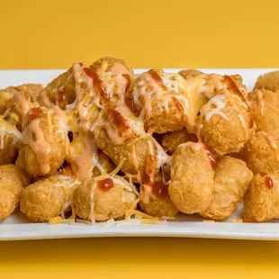 Loaded tater tots