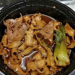 &quot;Beef&quot; noodle soup