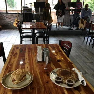 Sunday worship service with Herschal