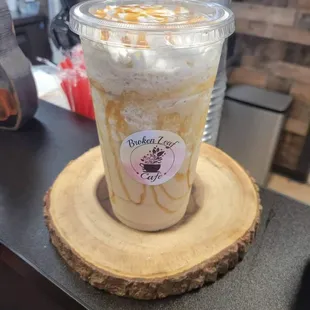 Caramel caffeinator