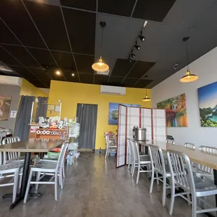 Beautiful space, with plenty of room between tables