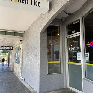 Front entrance