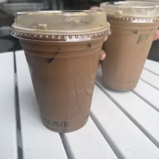 Two dirty chai