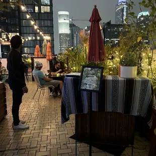 Host stand, entrance to Broken Shaker