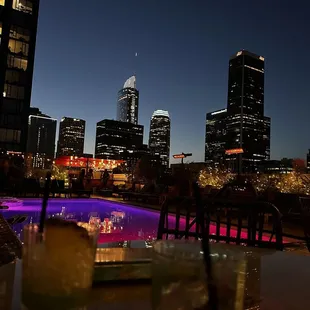 Bar era with beautiful view