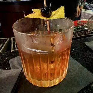 Old fashioned with smoke!