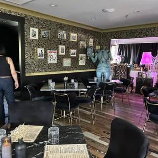 Second floor seating