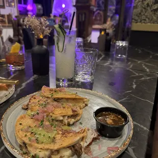 Brisket Birria tacos