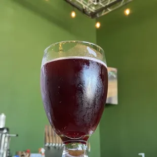 Huckleberry- pineapple hard seltzer