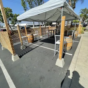 For those looking to keep it outside they have you covered, literally.