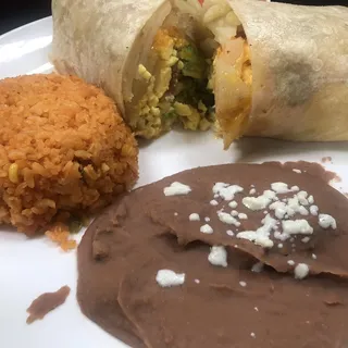 Cali Breakfast Burrito