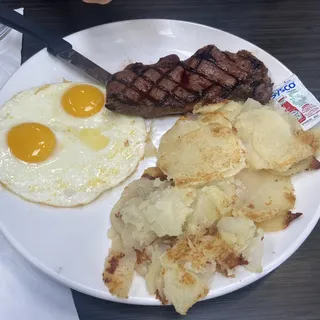 New York Steak & Eggs