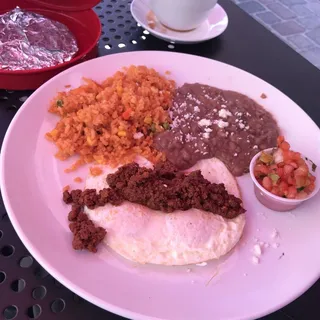 Huevos con Chorizo
