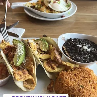 Baja Breakfast Tacos