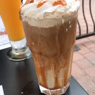 Messy Caramel Latte