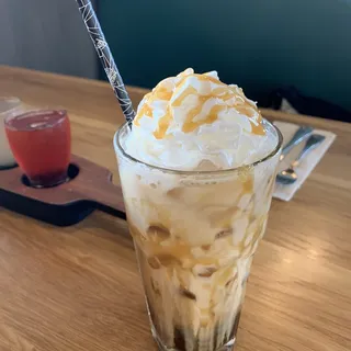Iced Messy Caramel Latte