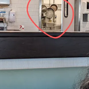 I found a hidden Mickey in the kitchen