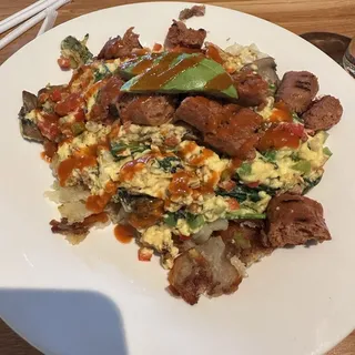 Spicy Vegan Breakfast Bowl