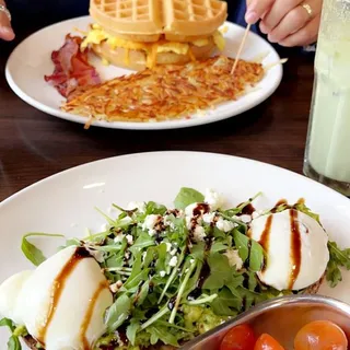 Feta Avocado Toast w/Egg