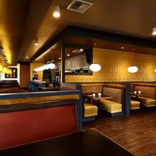 sushi and sashimi, interior