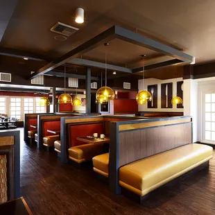 sushi and sashimi, interior