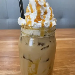 Messy Caramel Latte