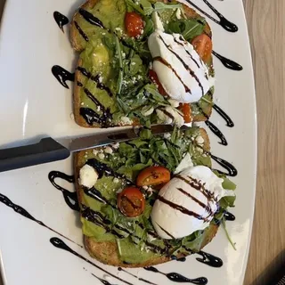 Feta Avocado Toast w/Egg