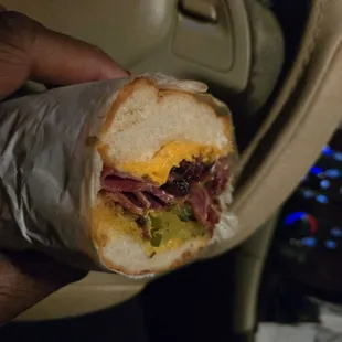 No meat, just bread!!