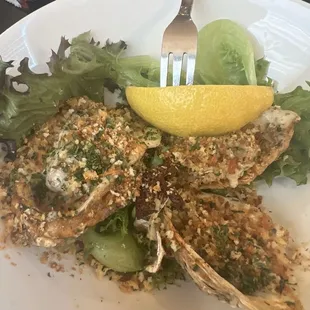 Oysters Rockefeller!