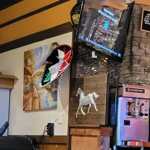 a horse on the wall