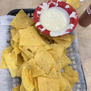 Chips and queso