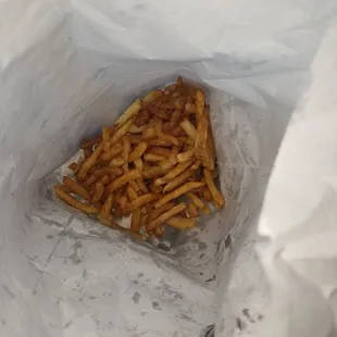 This is how I got my fries