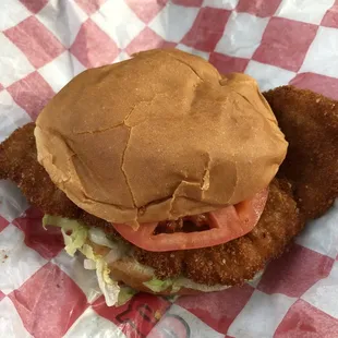 Pork Tenderloin Sandwich