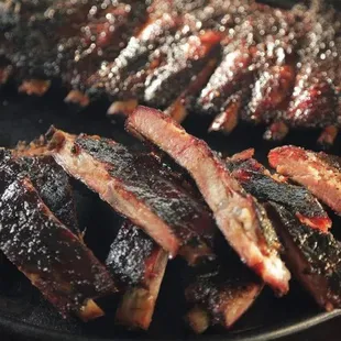 ribs, food, bbq ribs