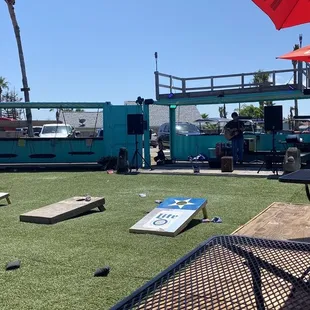 Cool use of cut up shipping containers