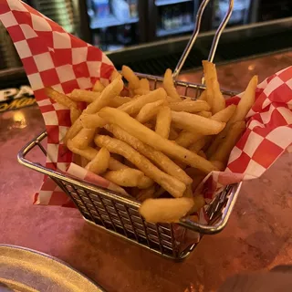 Hand Cut Fries.