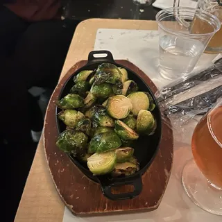 Roasted Brussels Sprouts.