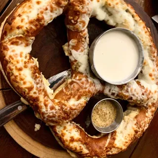 Blue Crab Pretzel.