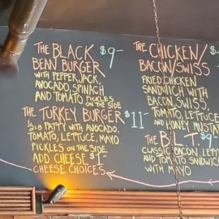 Food offerings as of July 2021