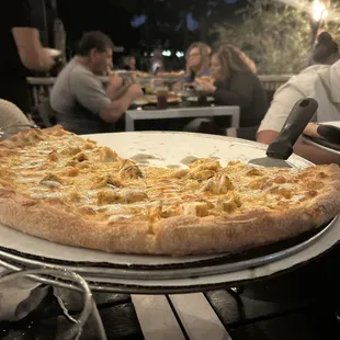 Buffalo chicken pizza